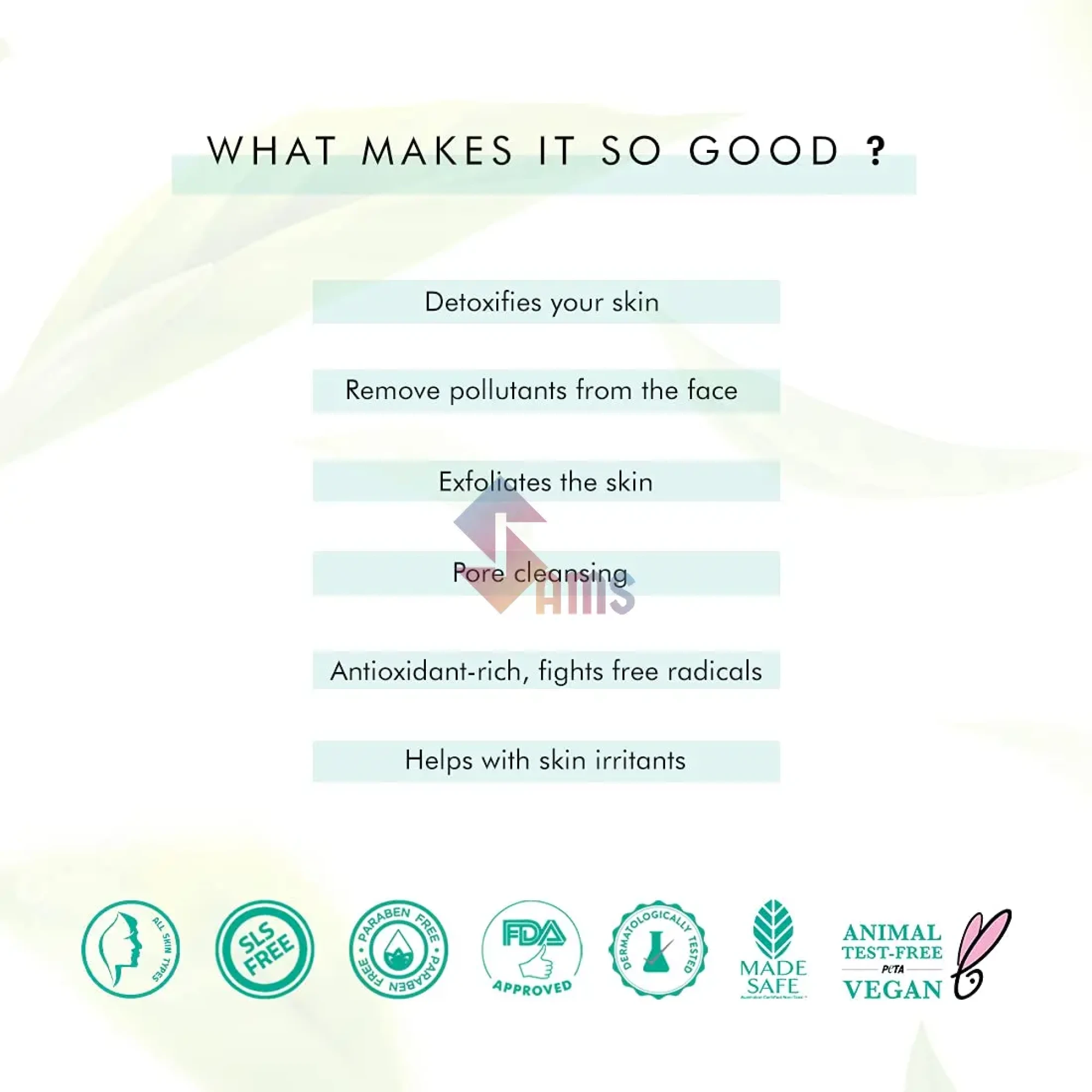 Mcaffeine green tea face wash 100 pk2 1.webp